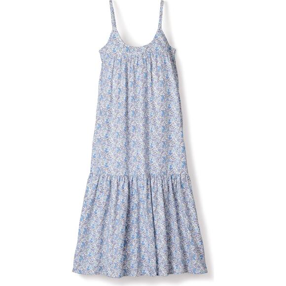 Nordstrom Petite Plume Fleur Dazur Chloe Floral Nightgown S 100% Cotton Floral - Picture 2 of 11